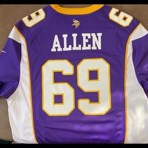 Nike On Field Minnesota Vikings Jared Allen Jersey